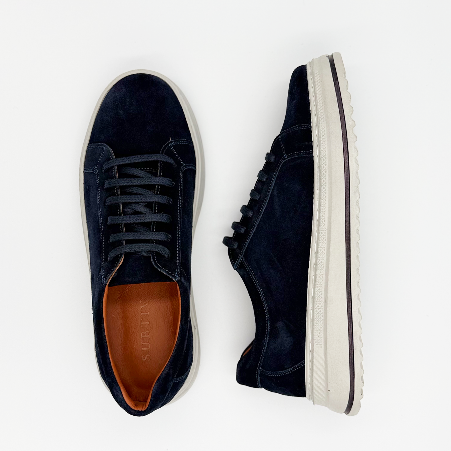 Urban Navy Suede Sneakers