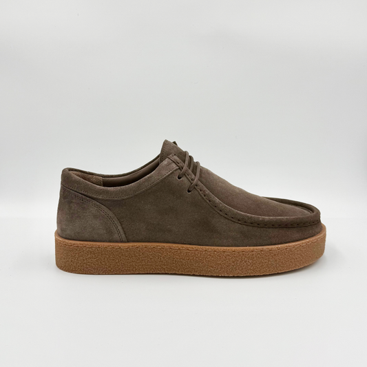 Terra Crepe Low - taupe suede