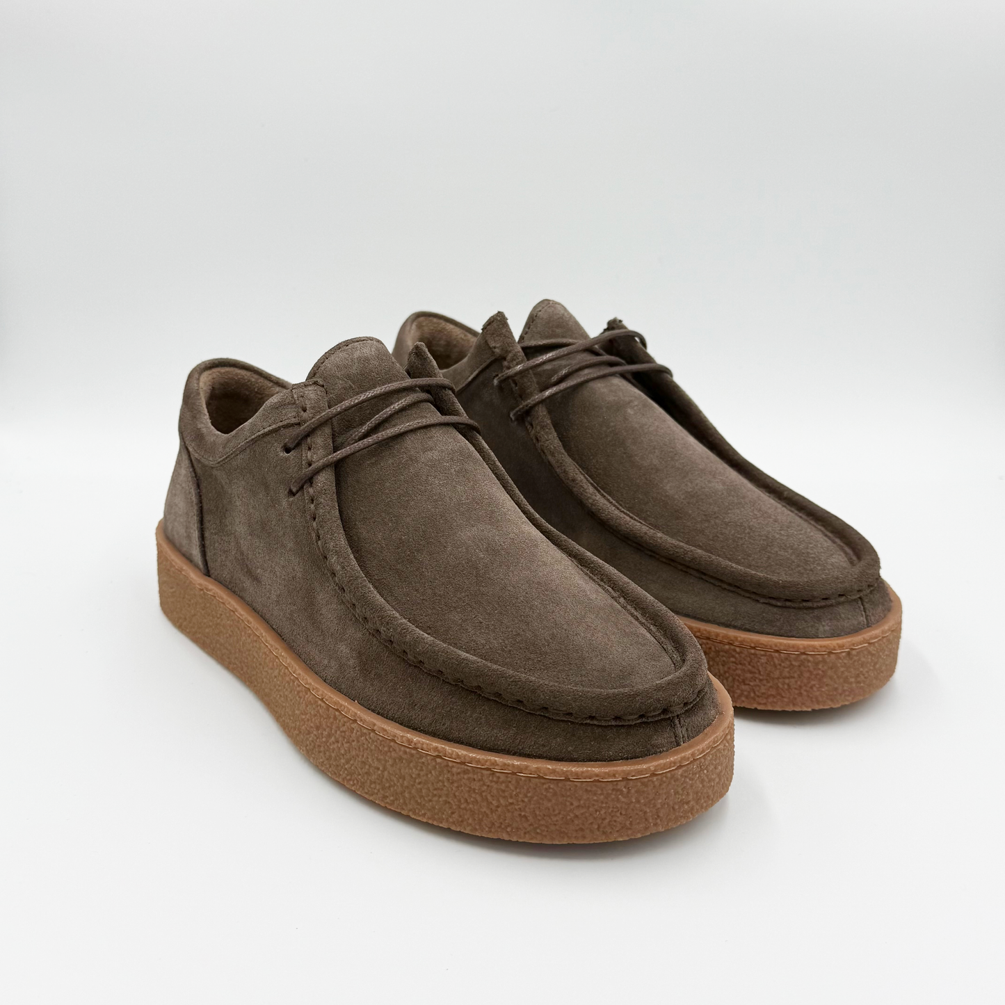 Terra Crepe Low - taupe suede