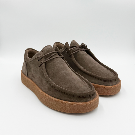 Terra Crepe Low - taupe suede