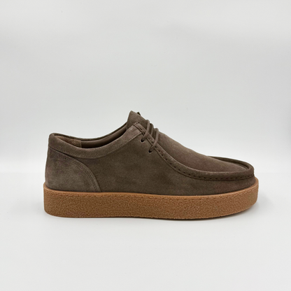 Terra Crepe Low - taupe suede