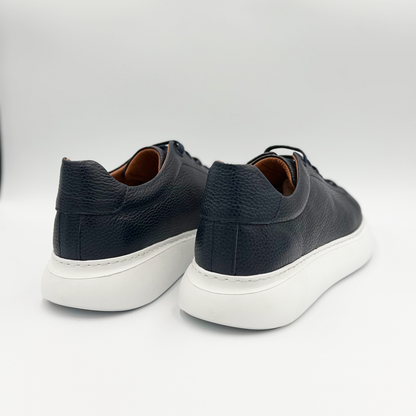 Prime Leather Low - Navy