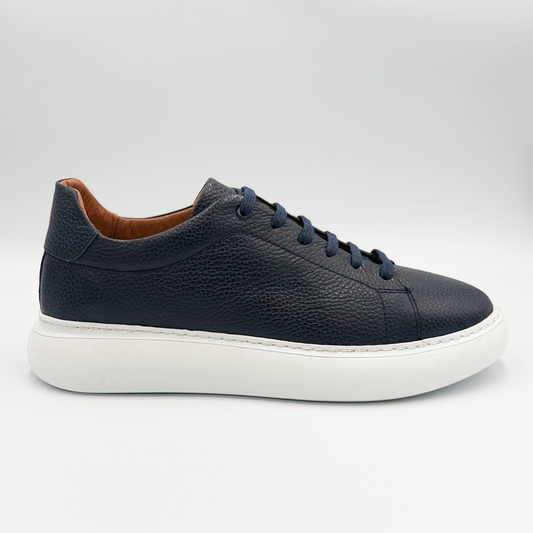 Prime Leather Low - Navy